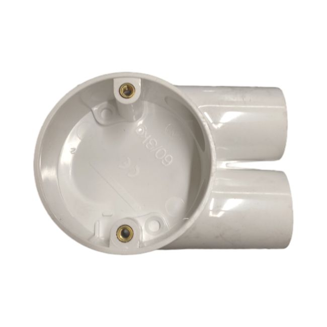 2 U Box 2-Way U Electrical Box 25 Mm