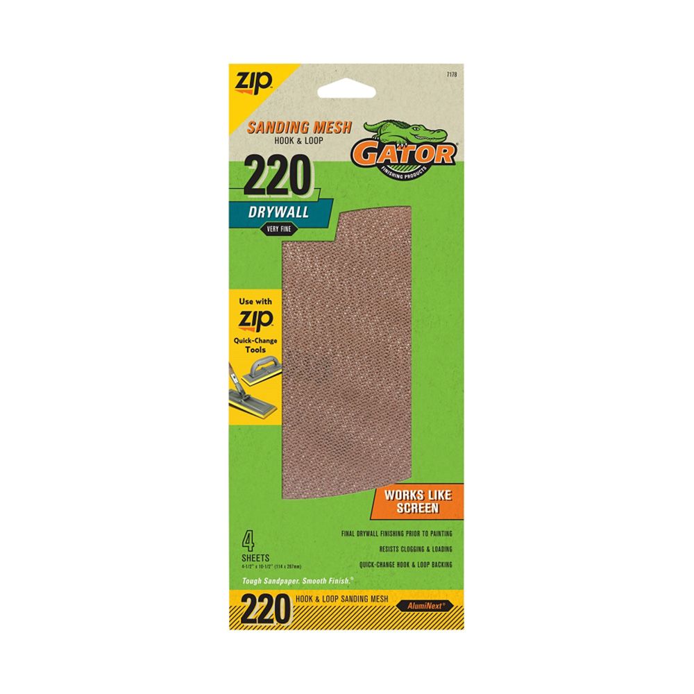 Gator 220G Sheetrock Sand Screen 10 Pieces