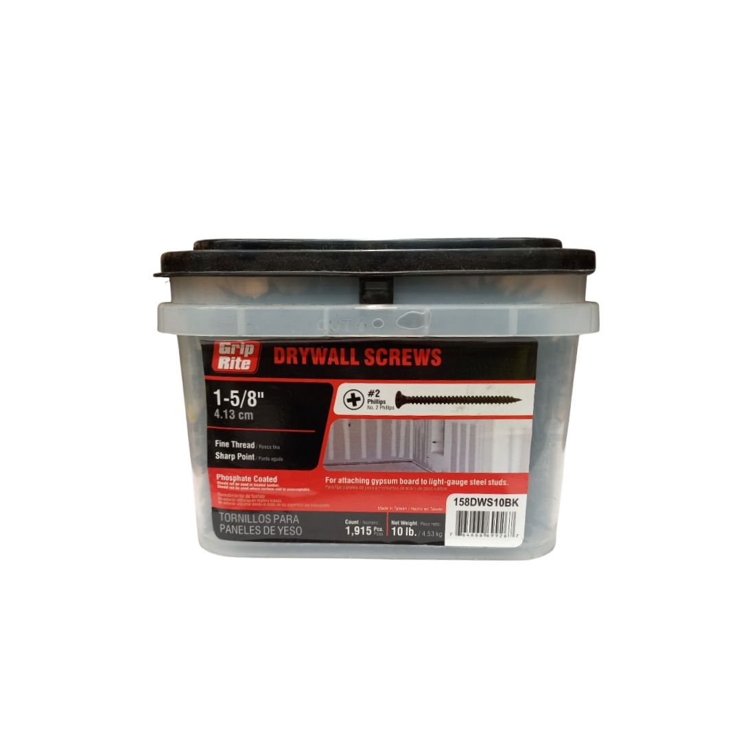 Sheetrock Screws 1 5/8 In X 6 F Bucket