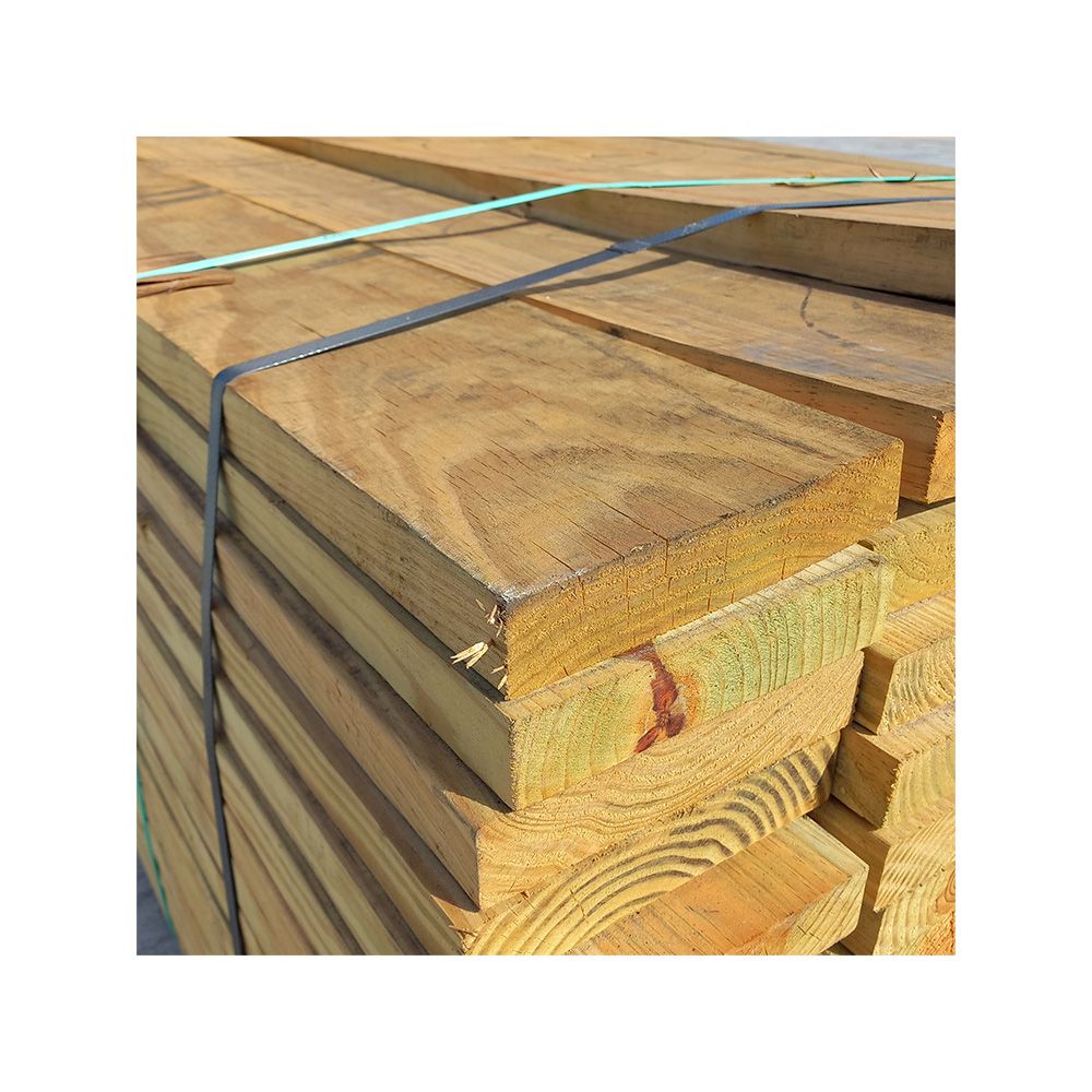 1-Ply Treated Pine 2 In X 8 In X 14 Ft