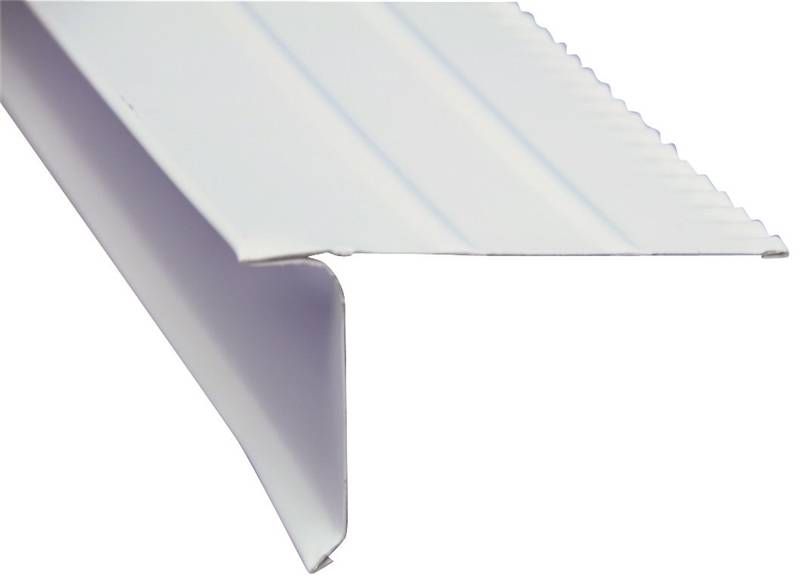Aluminium Drip Edge 10 Ft Wht