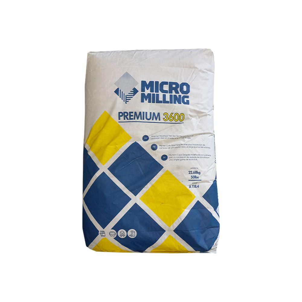 Micro Milling Premium 3600 Thinset 50 Lb