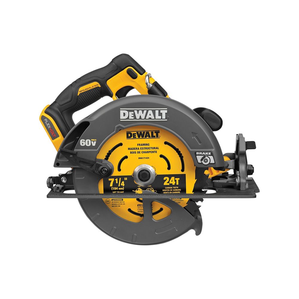 Dewalt 60V Circular Saw Brushless 7 1-4