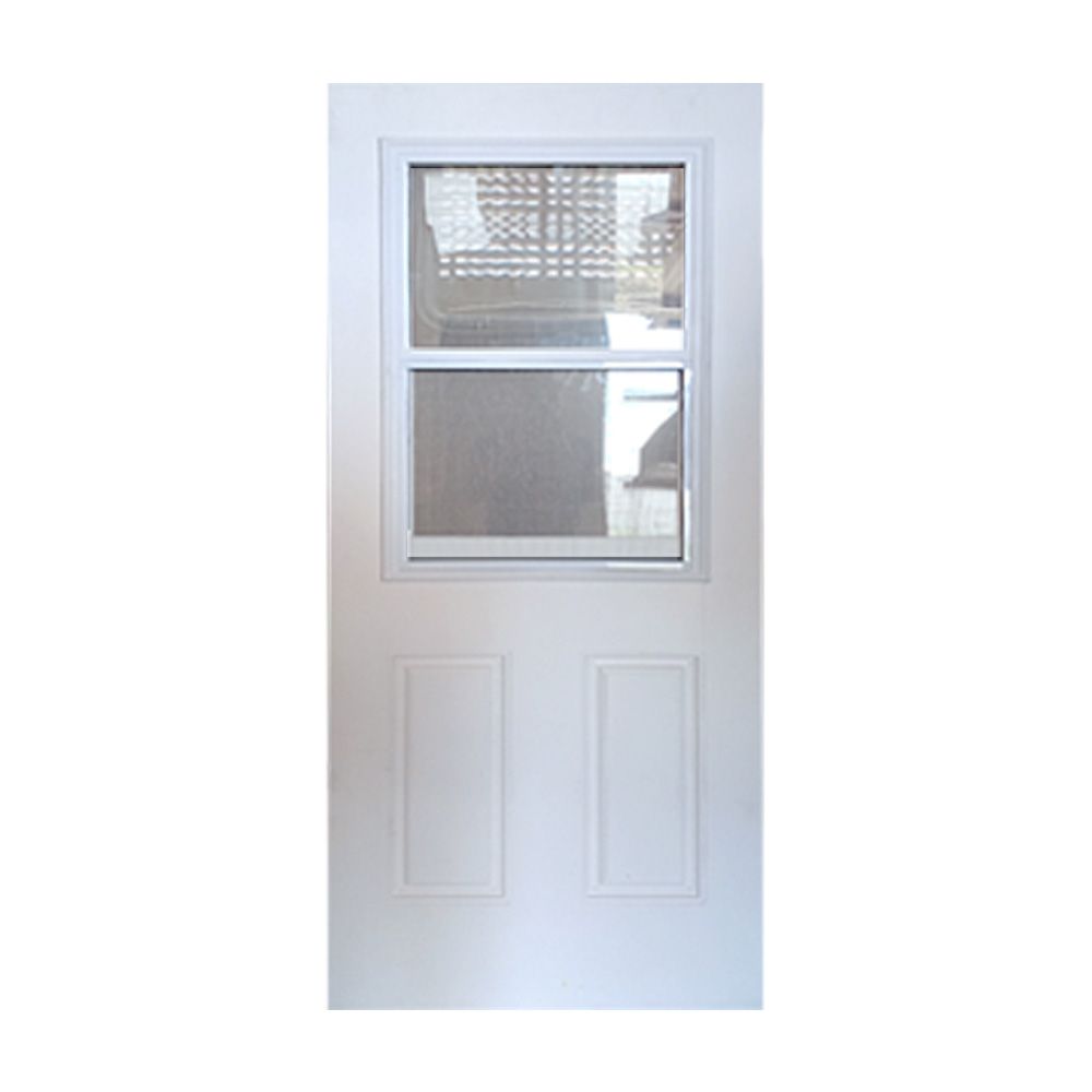 Solid Miami Fiberglass Door 32 In