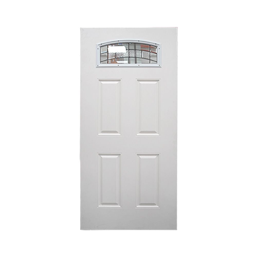 4-Ply Fiberglass Antique Door 36 In