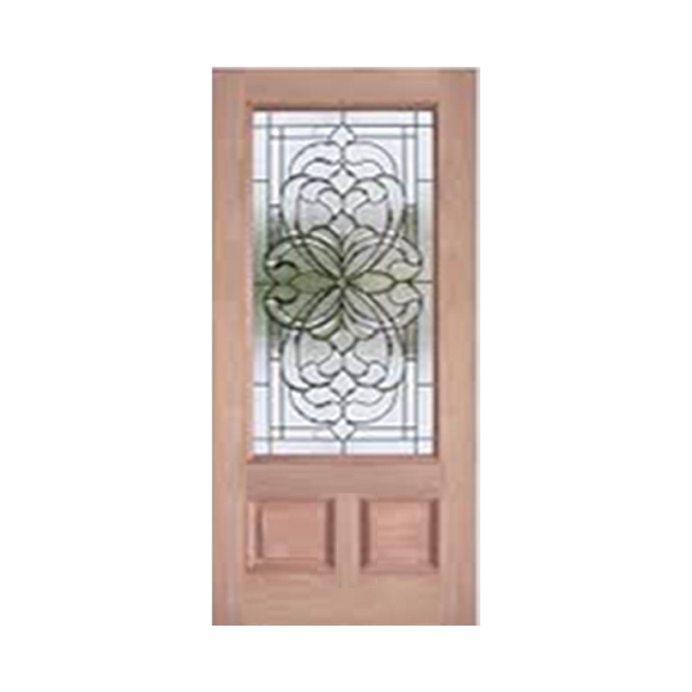 Mahogany D4 Door 32 In X 80 In X 1 3/4 In