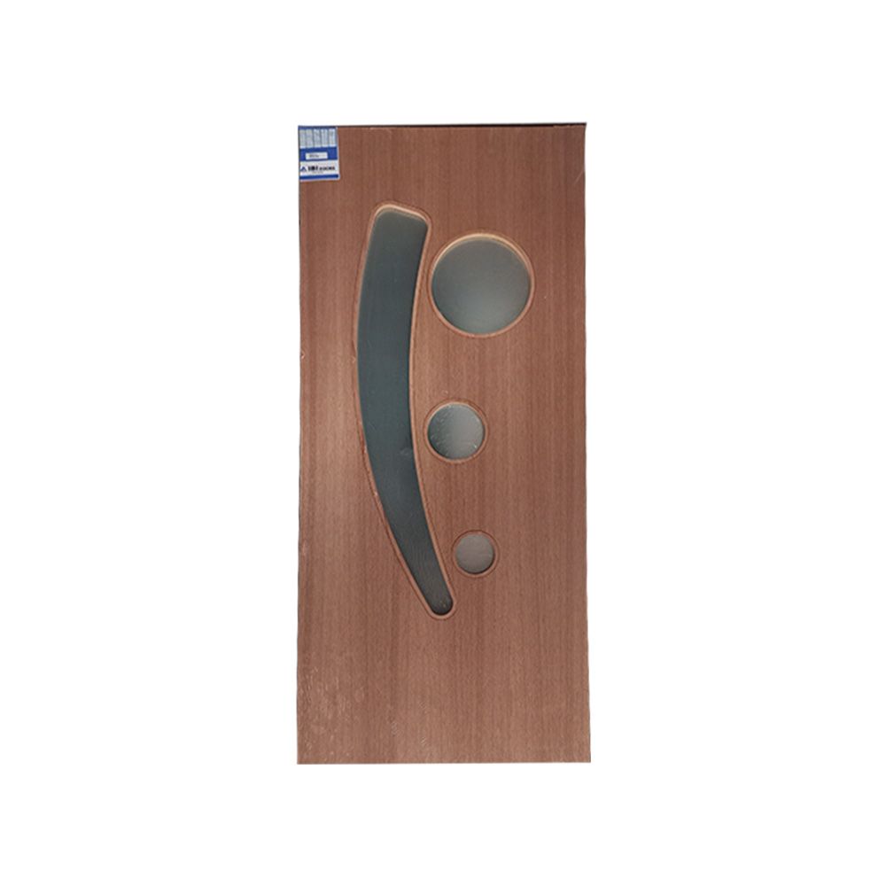 Mahogany Modern Sky Door 36 In X 80 In