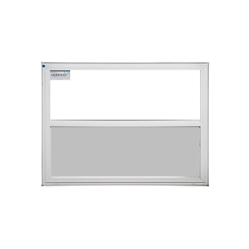 Meridian Pvc Sash Window 48 In X 38 3/8 No Grid