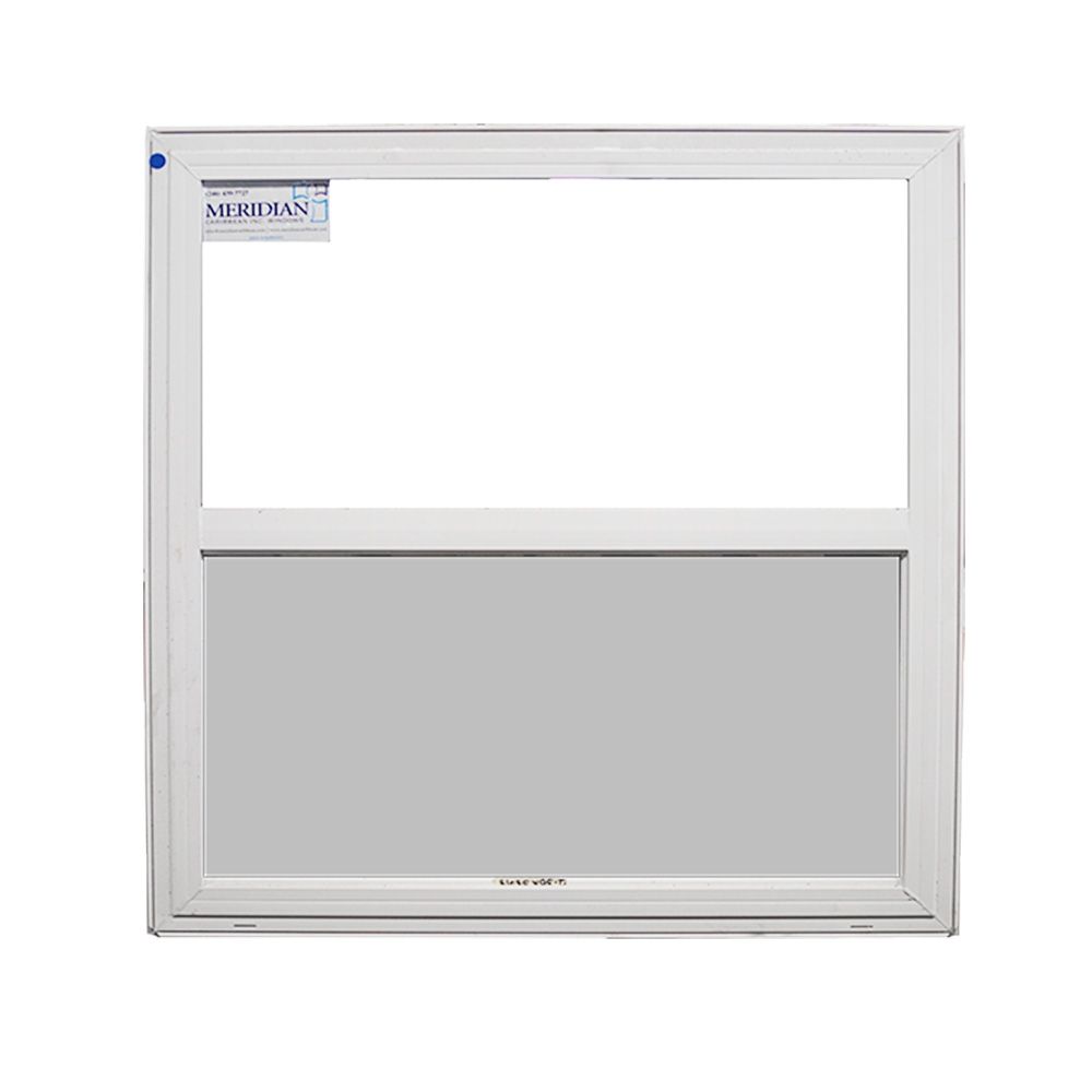 Meridian Pvc Sash Window 36 In X 38 3/8 No Grid