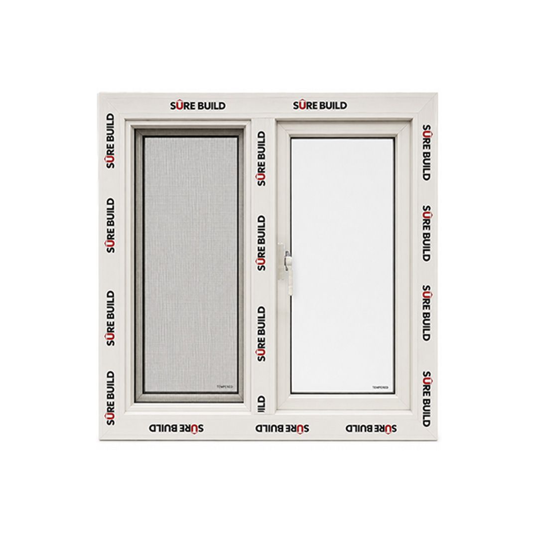 Vision Export Double Slider  Pvc  48 In X 38 5/8 In Wht