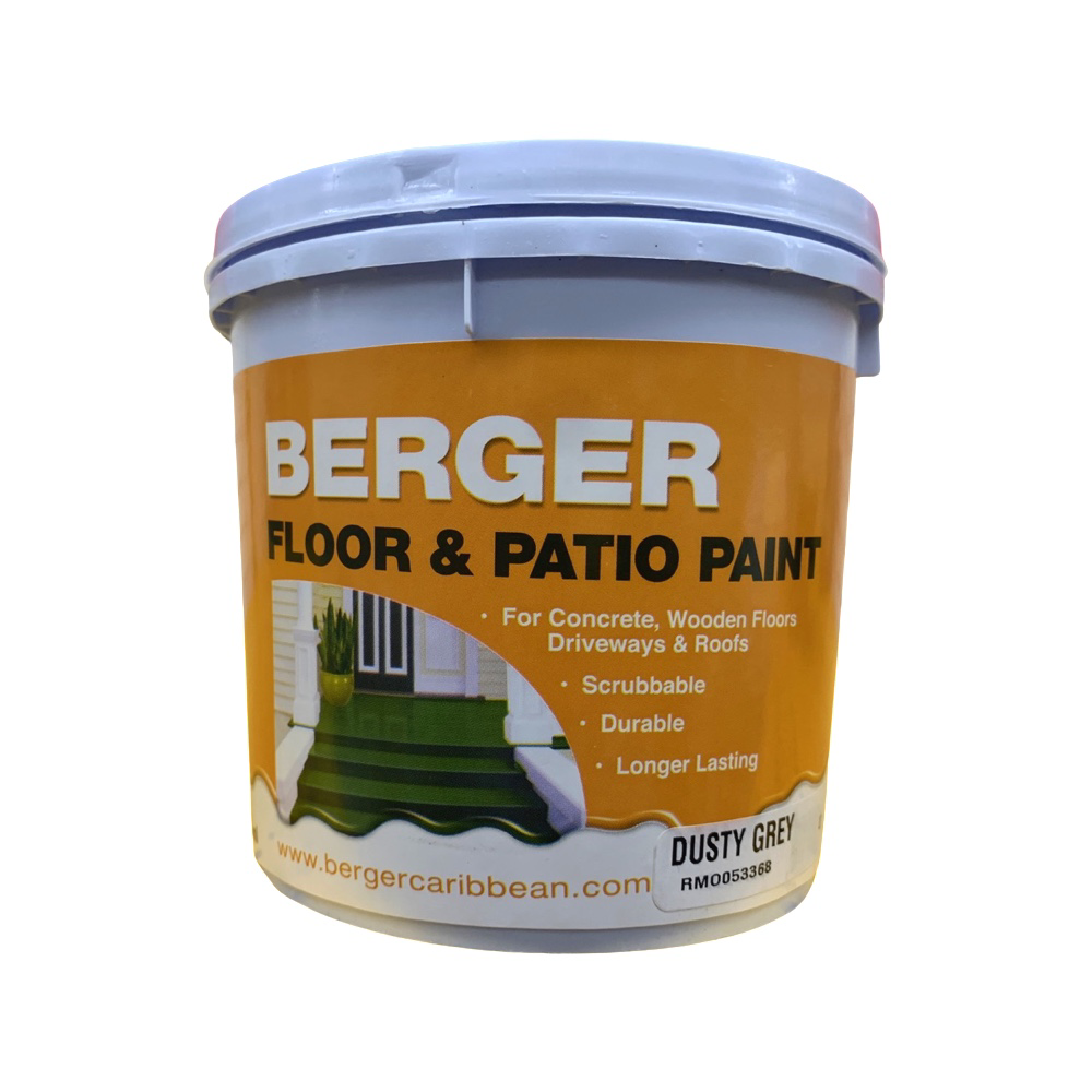 Berger Paints Floor And Patio Paint 1 Qt