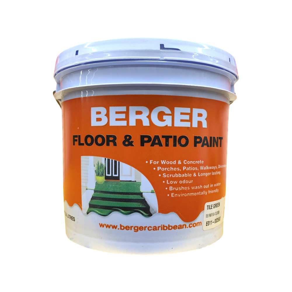 Berger Paints Floor And Patio Paint 1 Gl