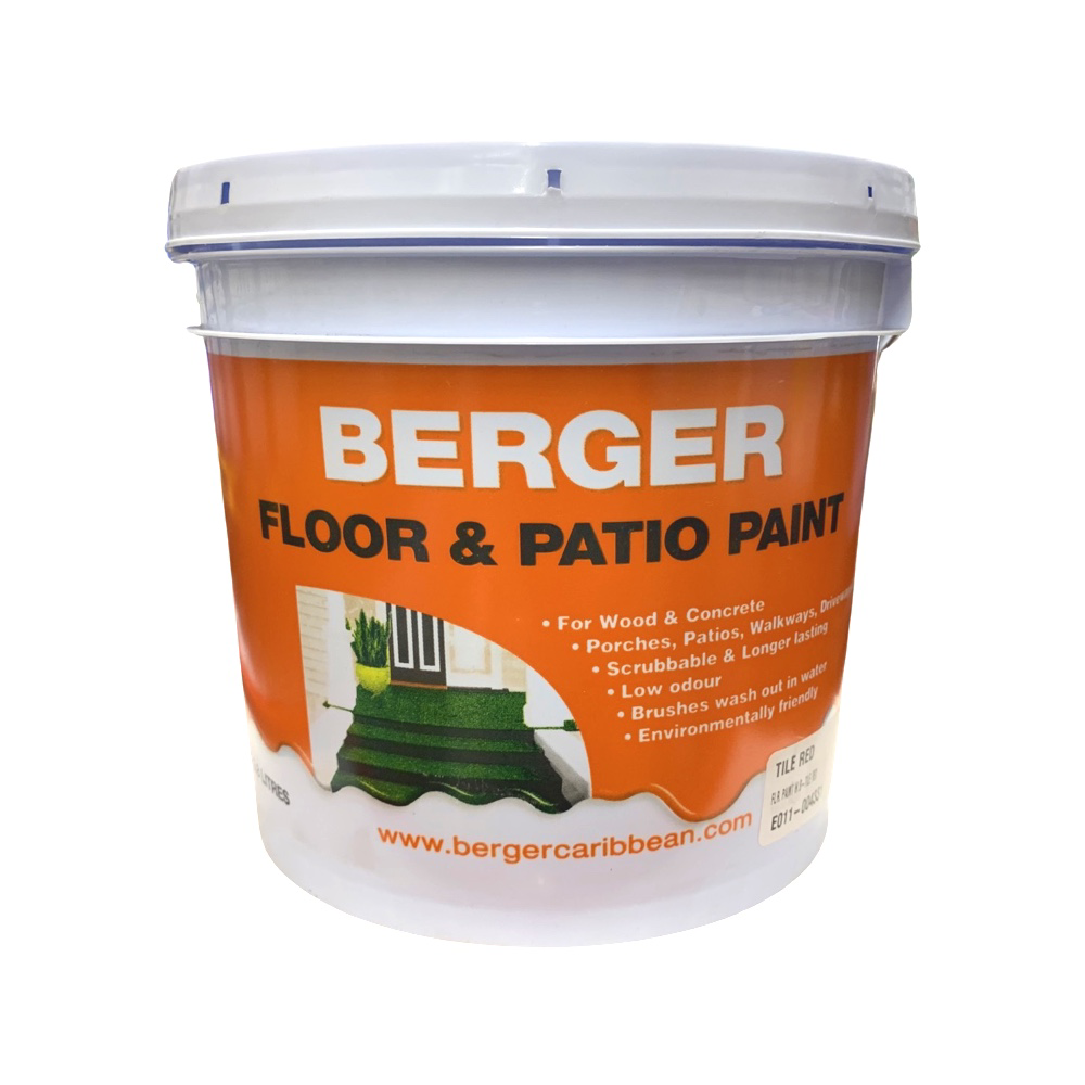 Berger Paints Floor And Patio Paint 1 Gl