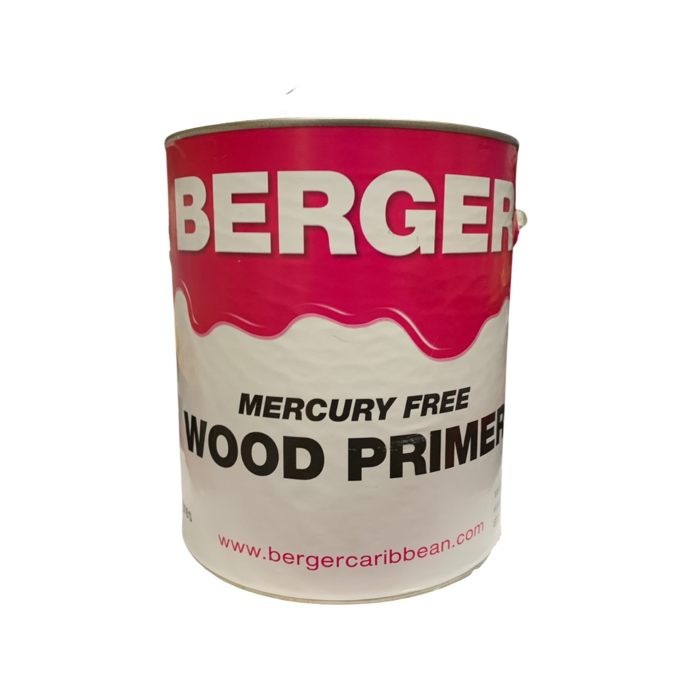 Berger Paints Wood Primer 1 Gl Wht