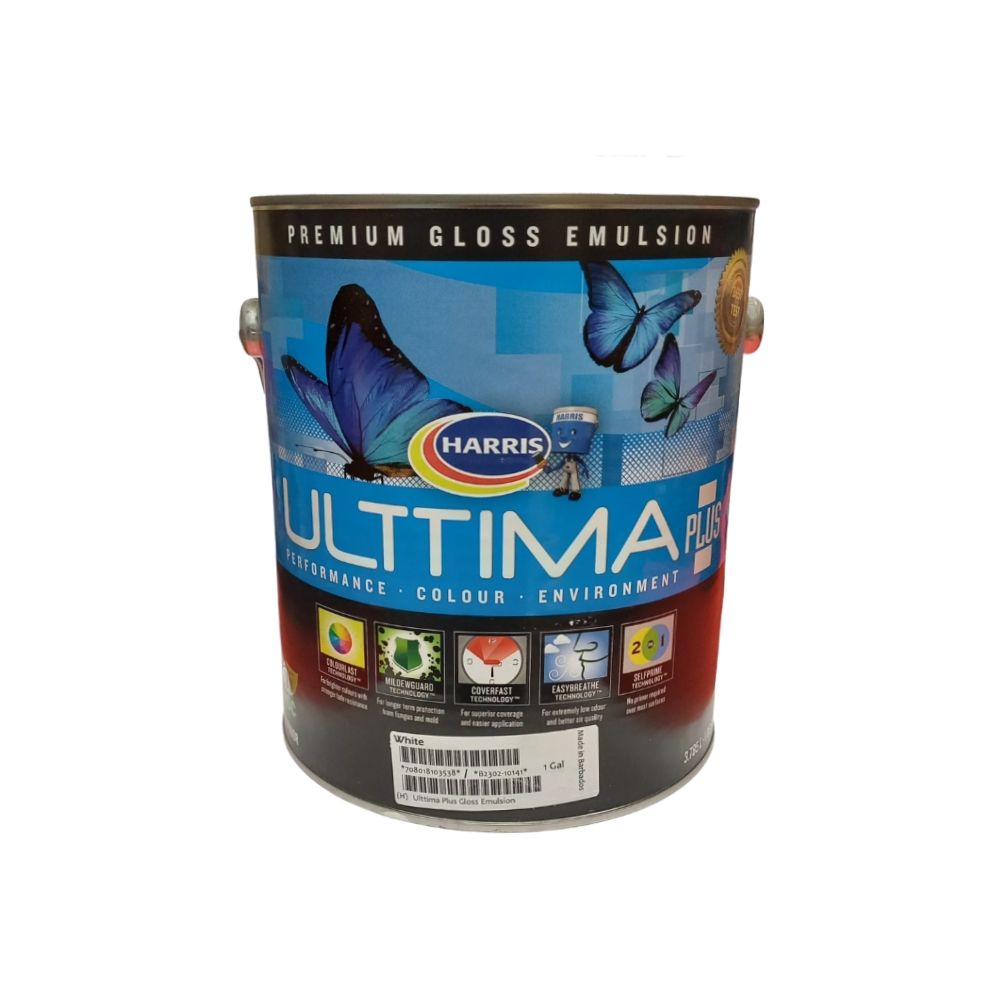 Harris Ultima Gloss Emulsion 1 Gl Wht