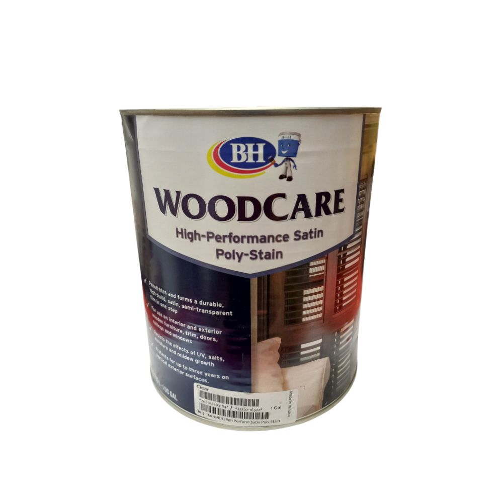 Harris Woodcare Satin 1 Gl Clr
