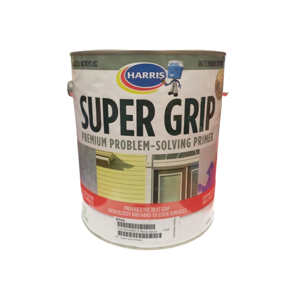 Harris Super-Grip Primer 1 Gl Wht