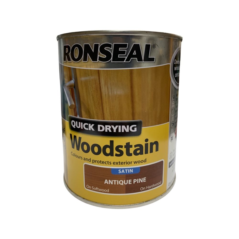 Ronseal Satin Wood Stain 750 Ml A Pine