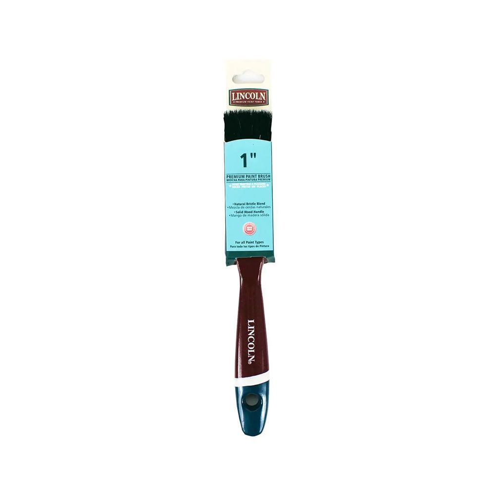 Brown Nat B Paint Brush 1 In