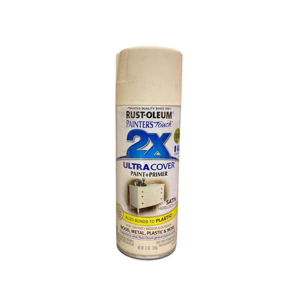 Rust-Oleum Satin Spray Paint 12 Oz Her Wht
