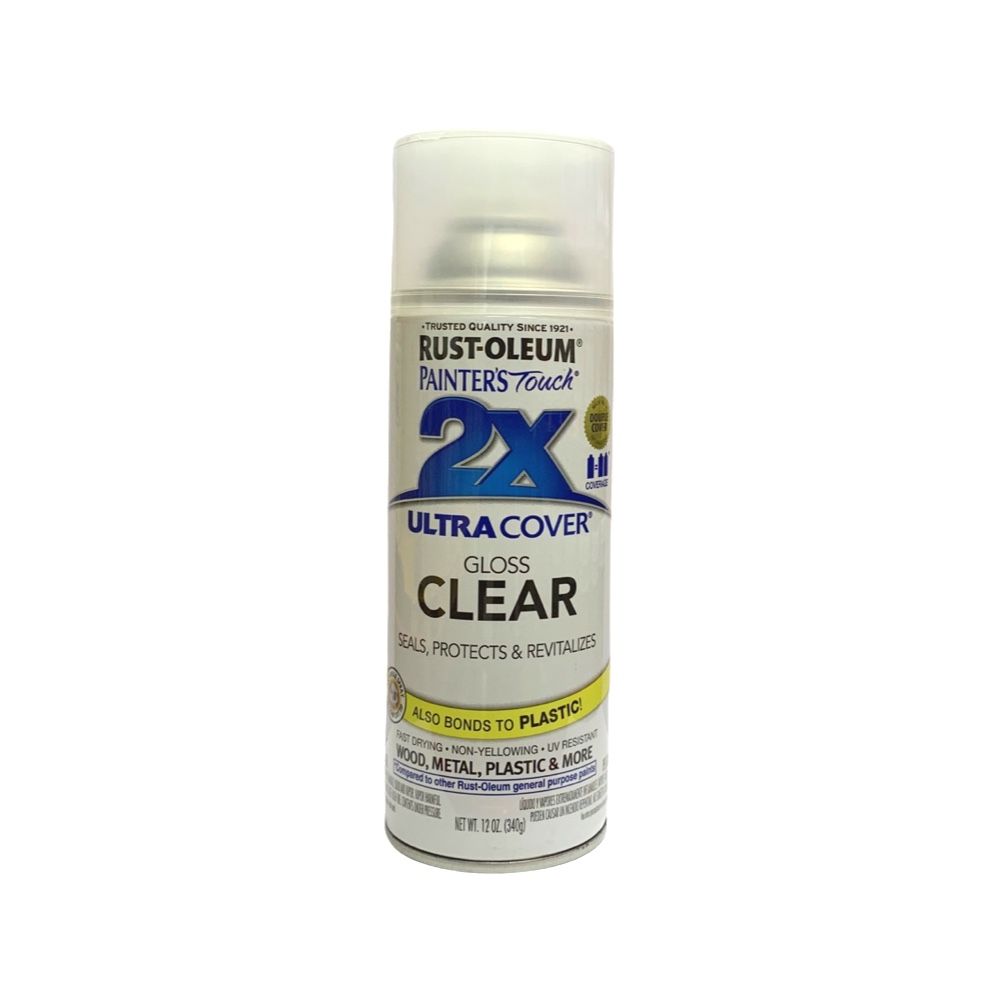 Rust-Oleum Gloss Spray Paint 12 Oz Clr