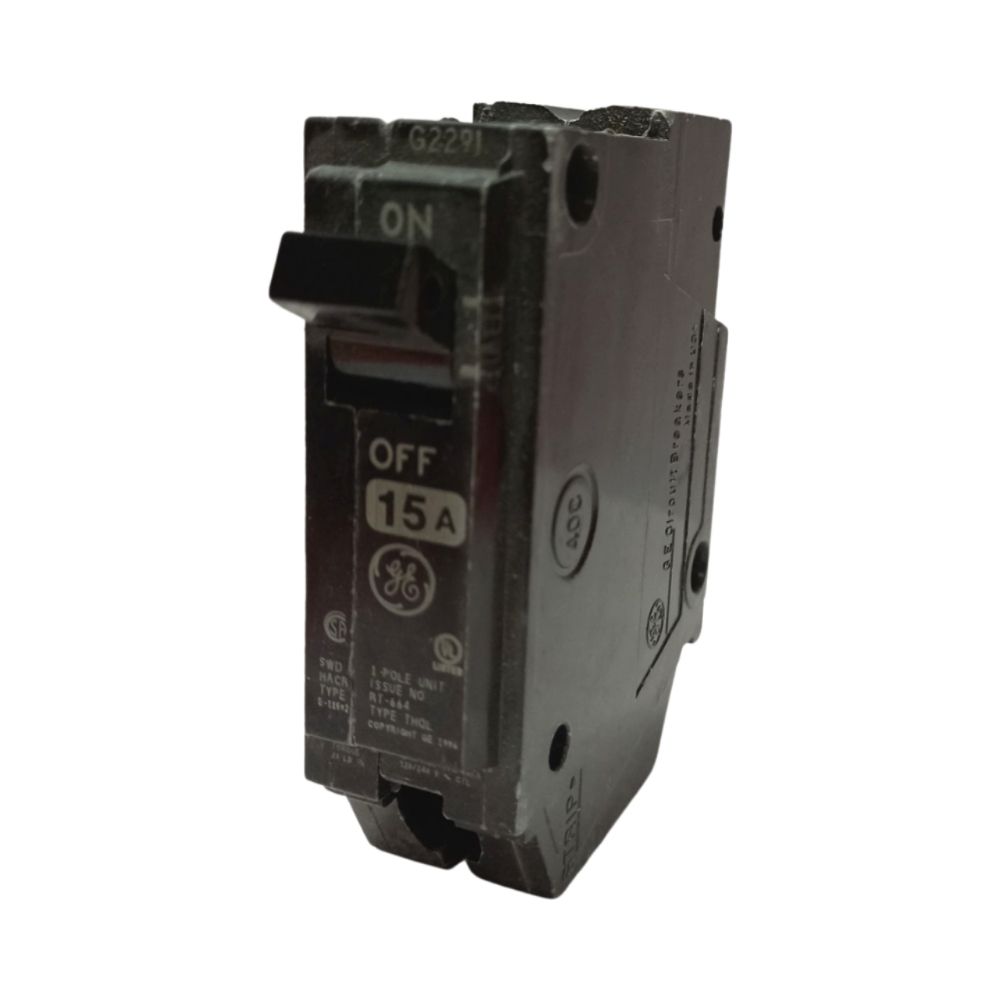 General Electric 15 Amp 1 Pole Breaker 1 In