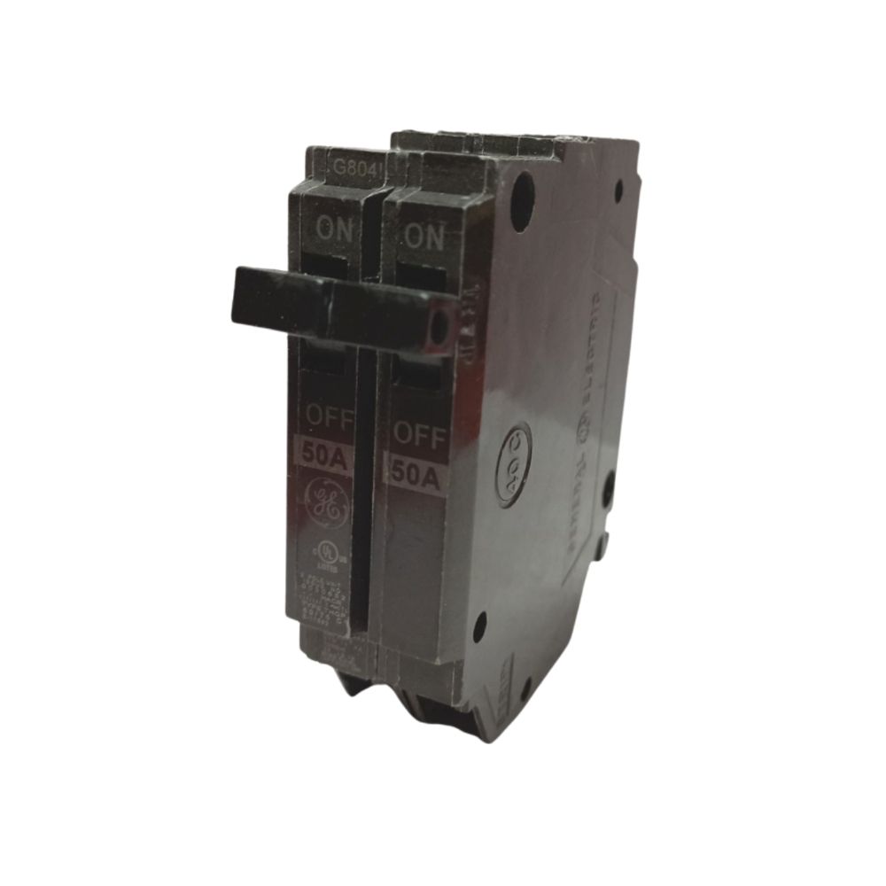 General Electric 50 Amp 2 Pole Breaker 12 Mm