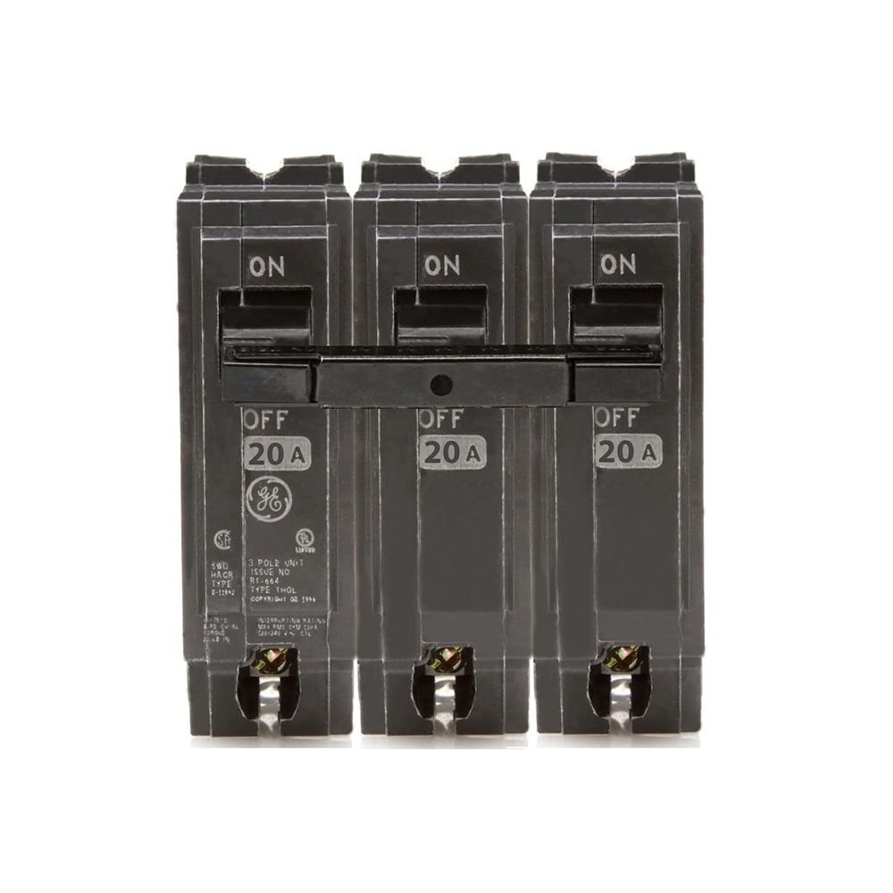 General Electric 20 Amp 3 Pole Breaker