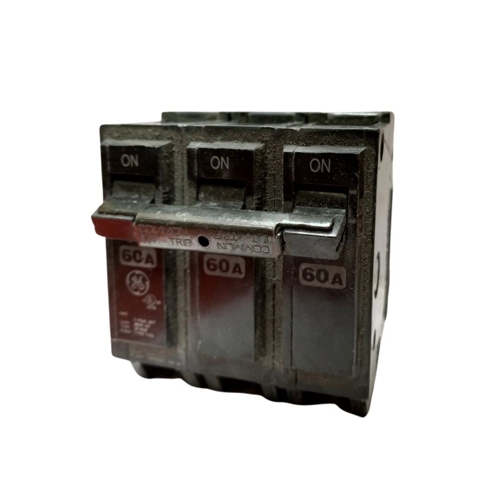 General Electric 60 Amp 3 Pole Breaker