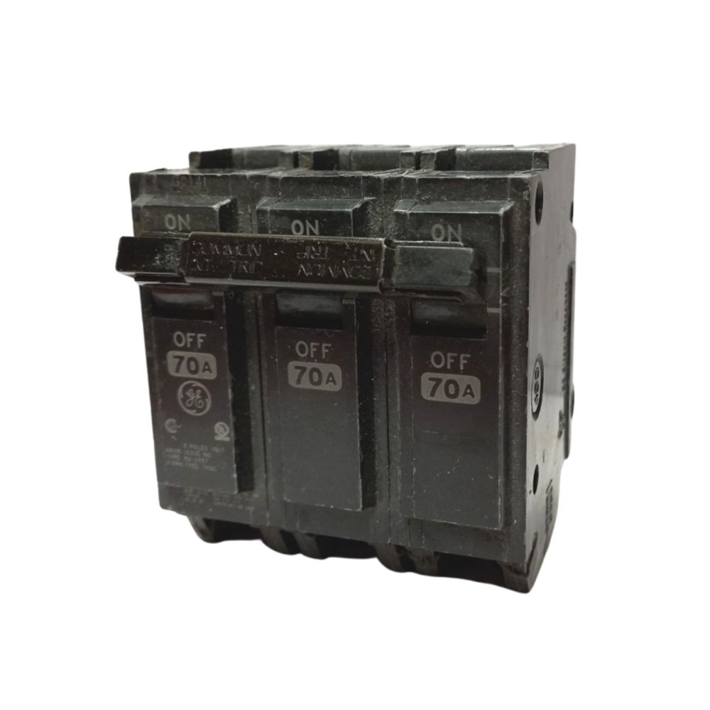 General Electric 70 Amp 3 Pole Breaker