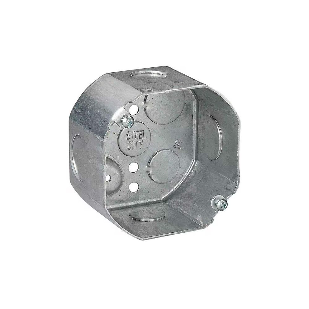 Deep Metal Switch Box Octagon