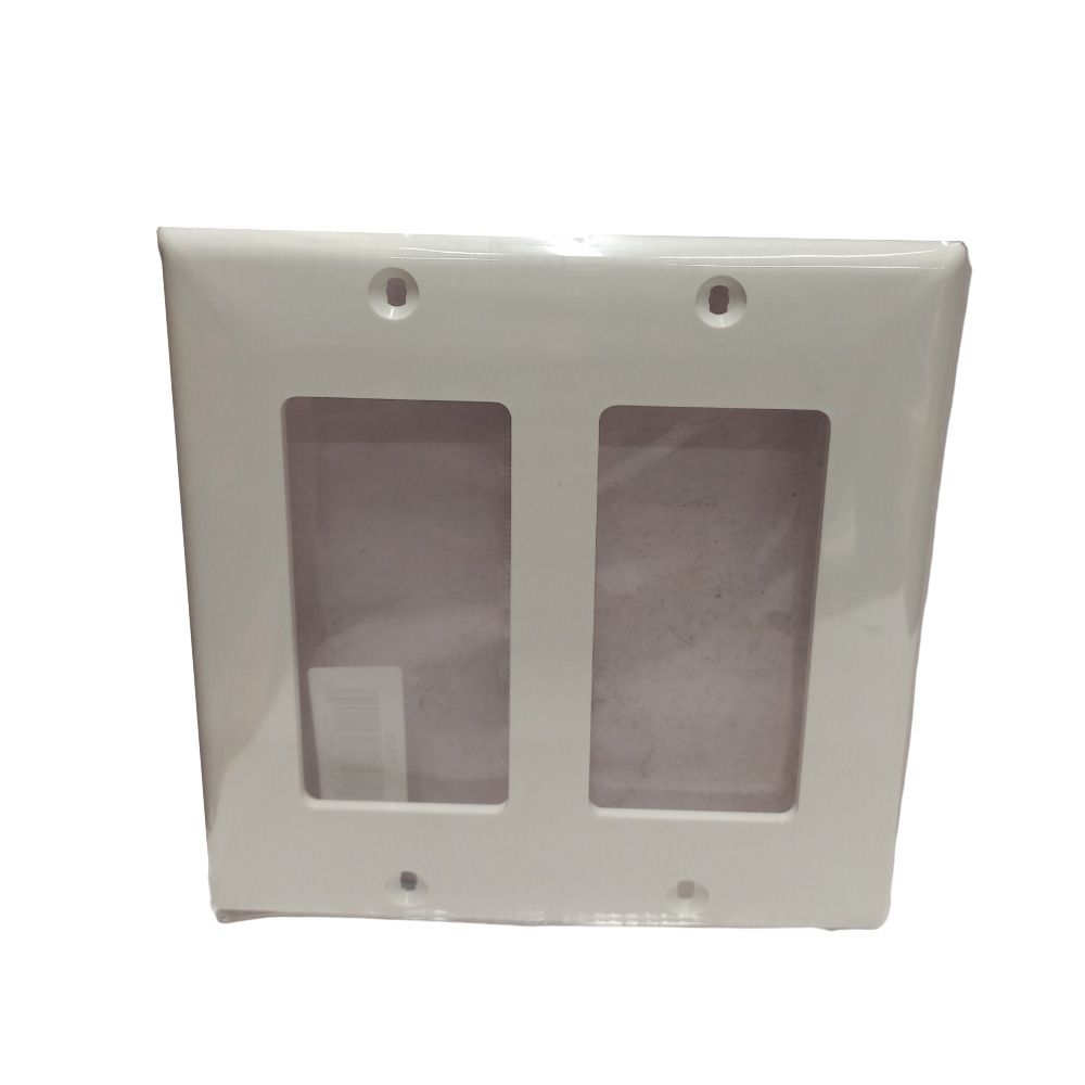 Decora Switch Plate Wht 2G CYG