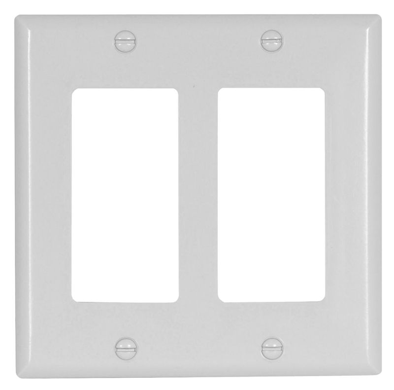 Decora 2G Plate Wht