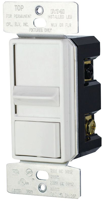 3P Cfl Dimmer Switch Wht