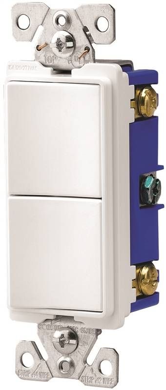 2G1P Decora Switch Wht