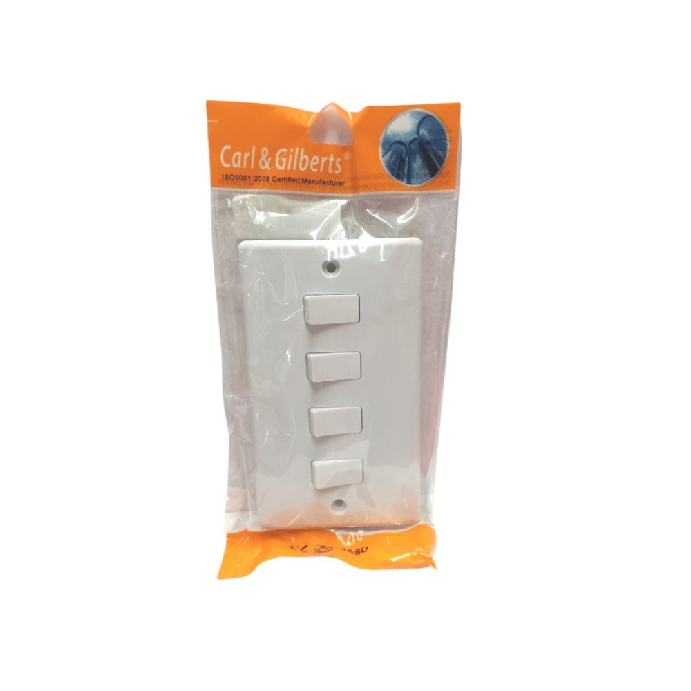 4 Gang 2 Way Plate Switch