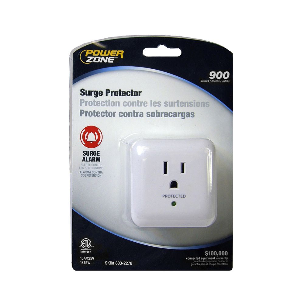 1 Plug 900J Surge Protector