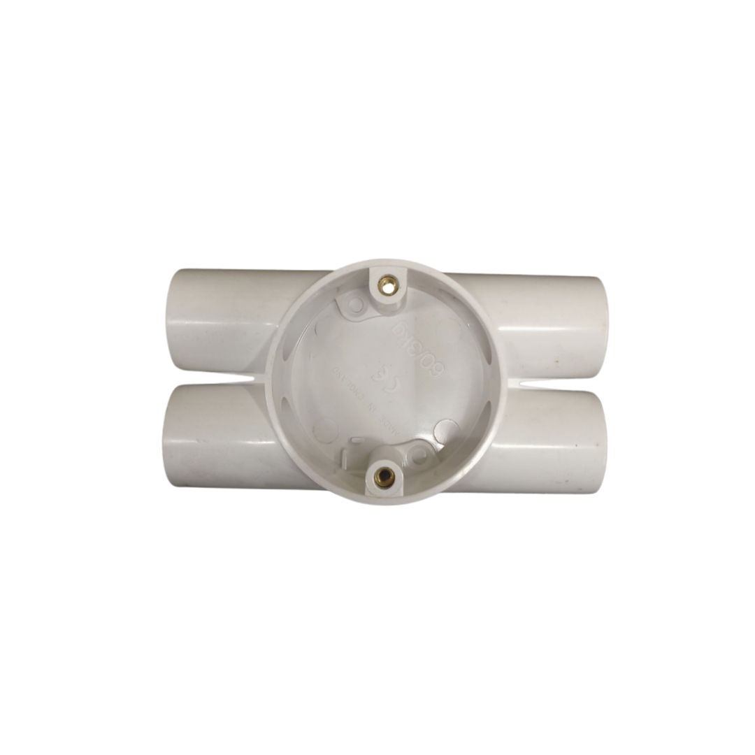 4-Way H Electrical Box 25 Mm