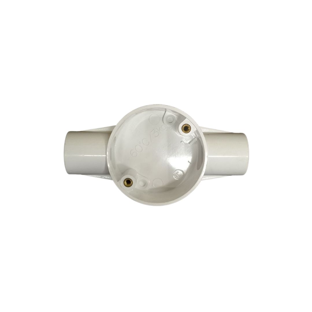 2-Way Through Electrical Box 25 Mm