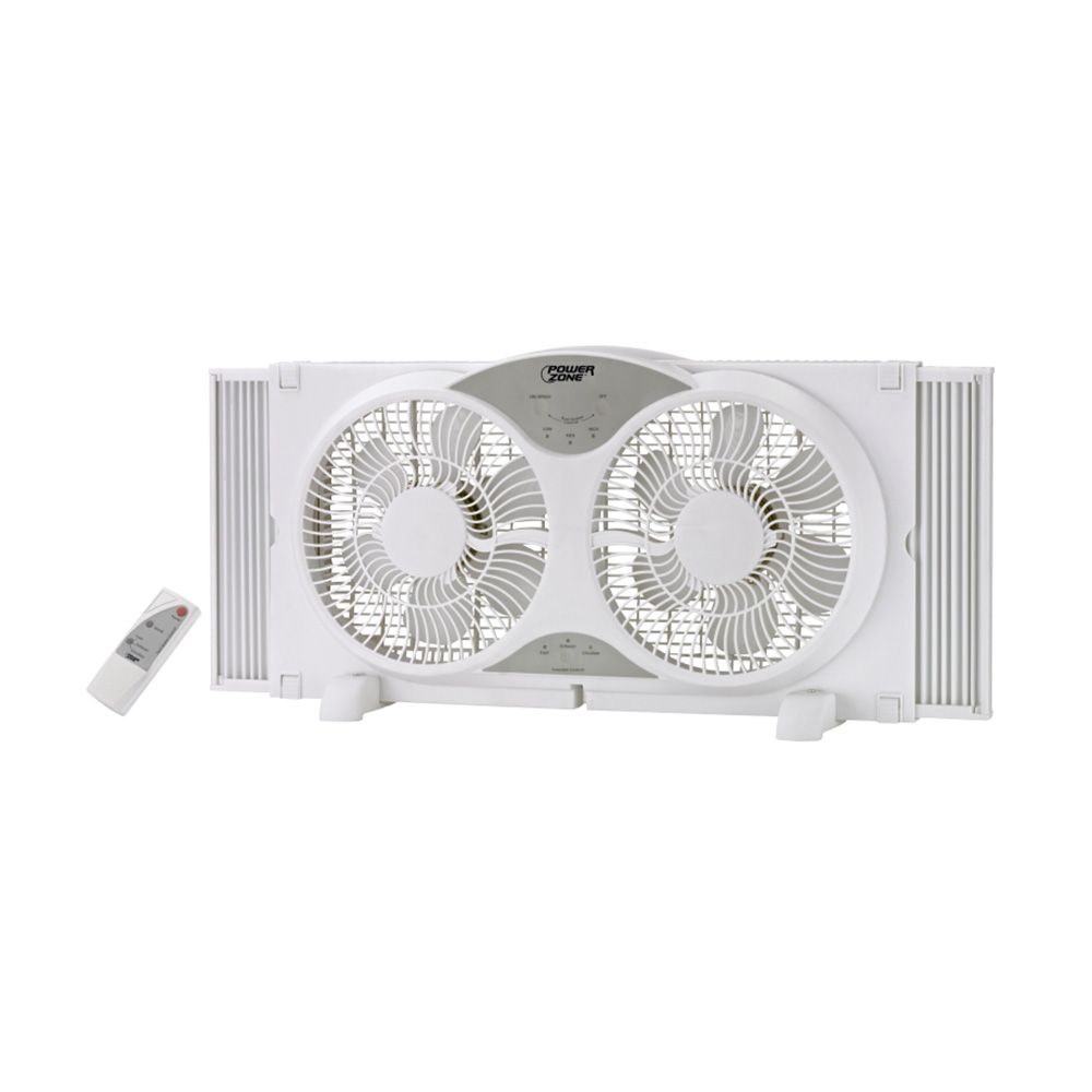 Reverse Twin Window Fan 9 In