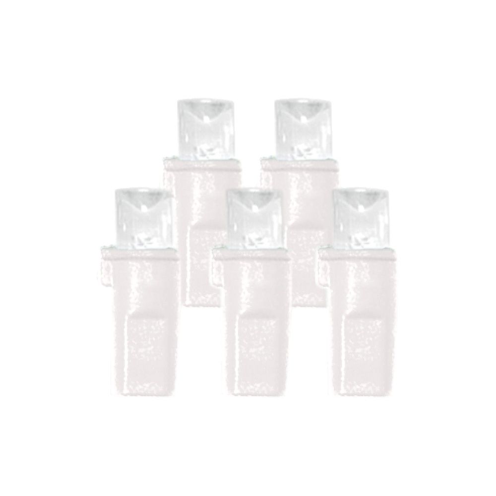 Xmas Light Icicle Wht Led 100 ct