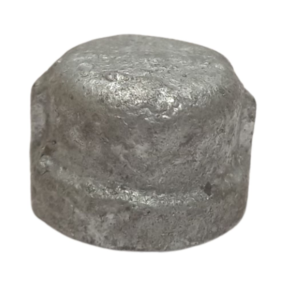 Galvanized Cap 0.5 In