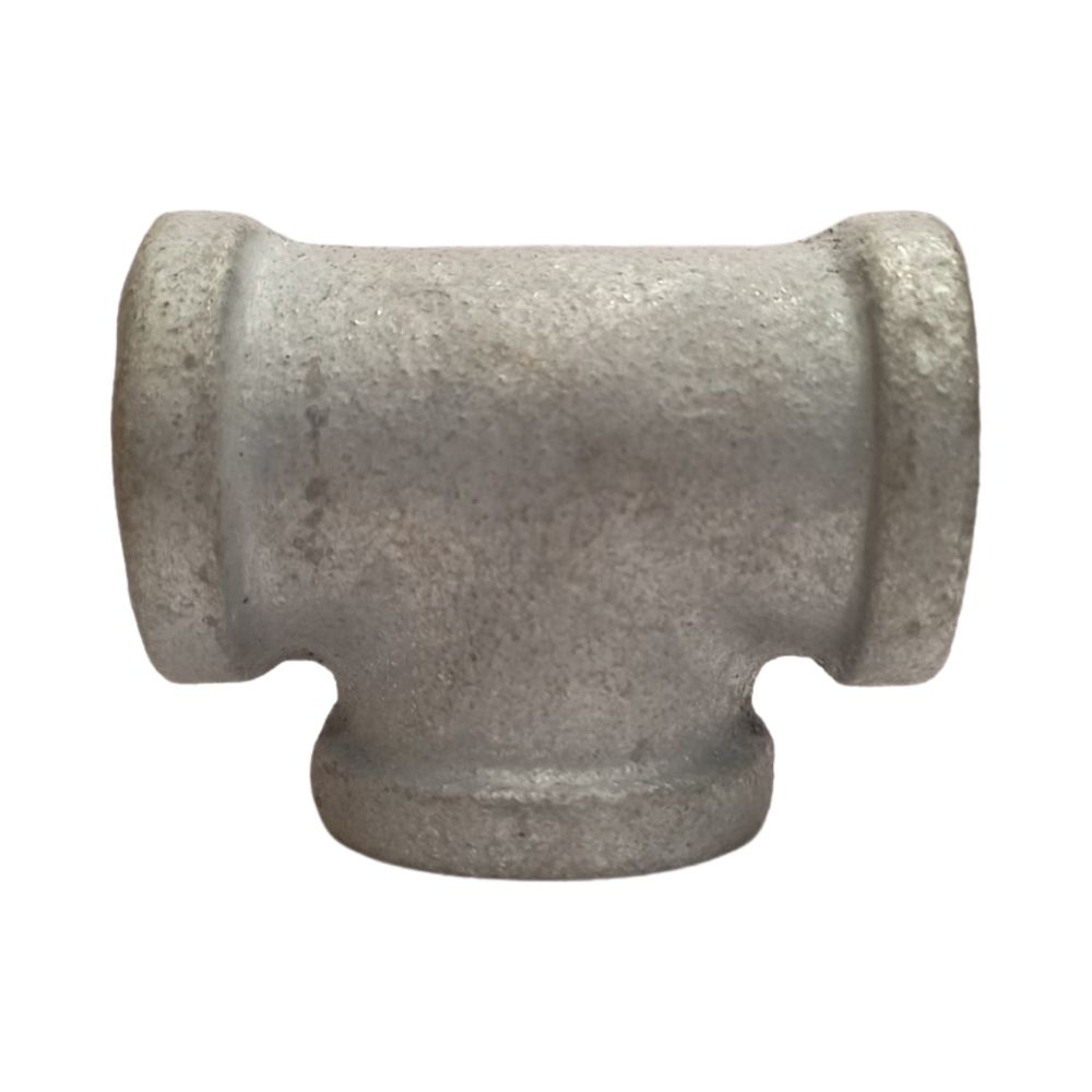 Galvanized Banded Tee 0.75 In