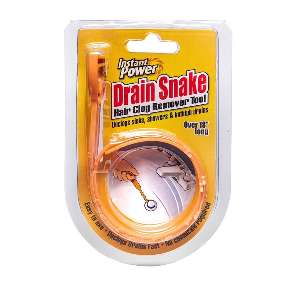 Drain Snake Hair Removal