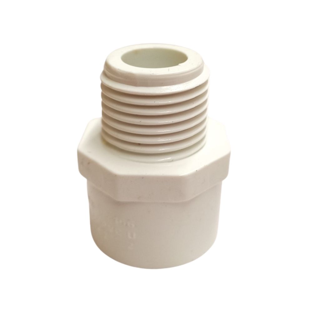 Pvc Schedule 40 Male Adaptor 1/2 In