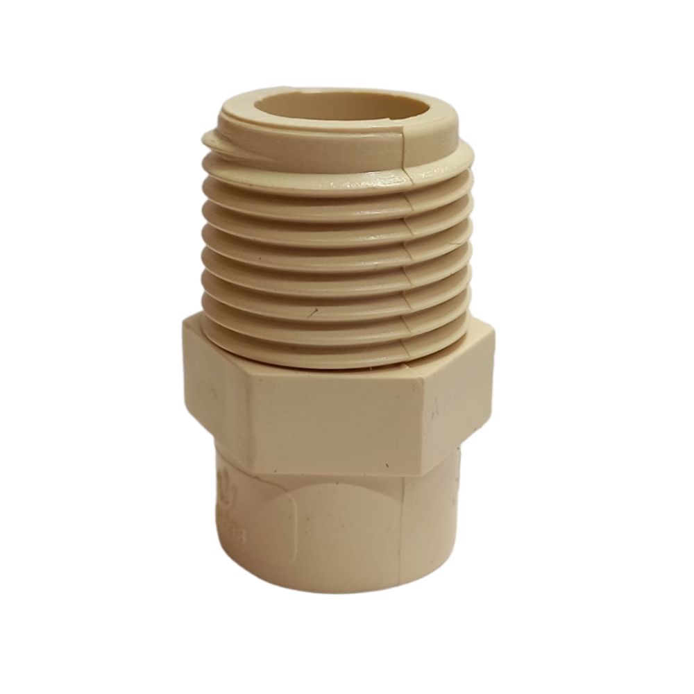 Cpvc Male Adaptor 1/2 In