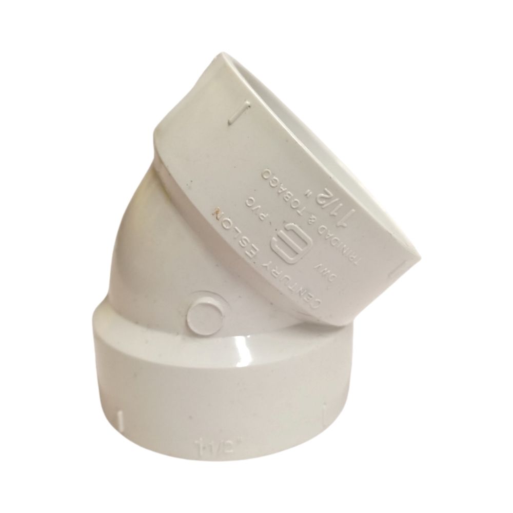 Dwv 45 Degree Bend 1 1/2 In