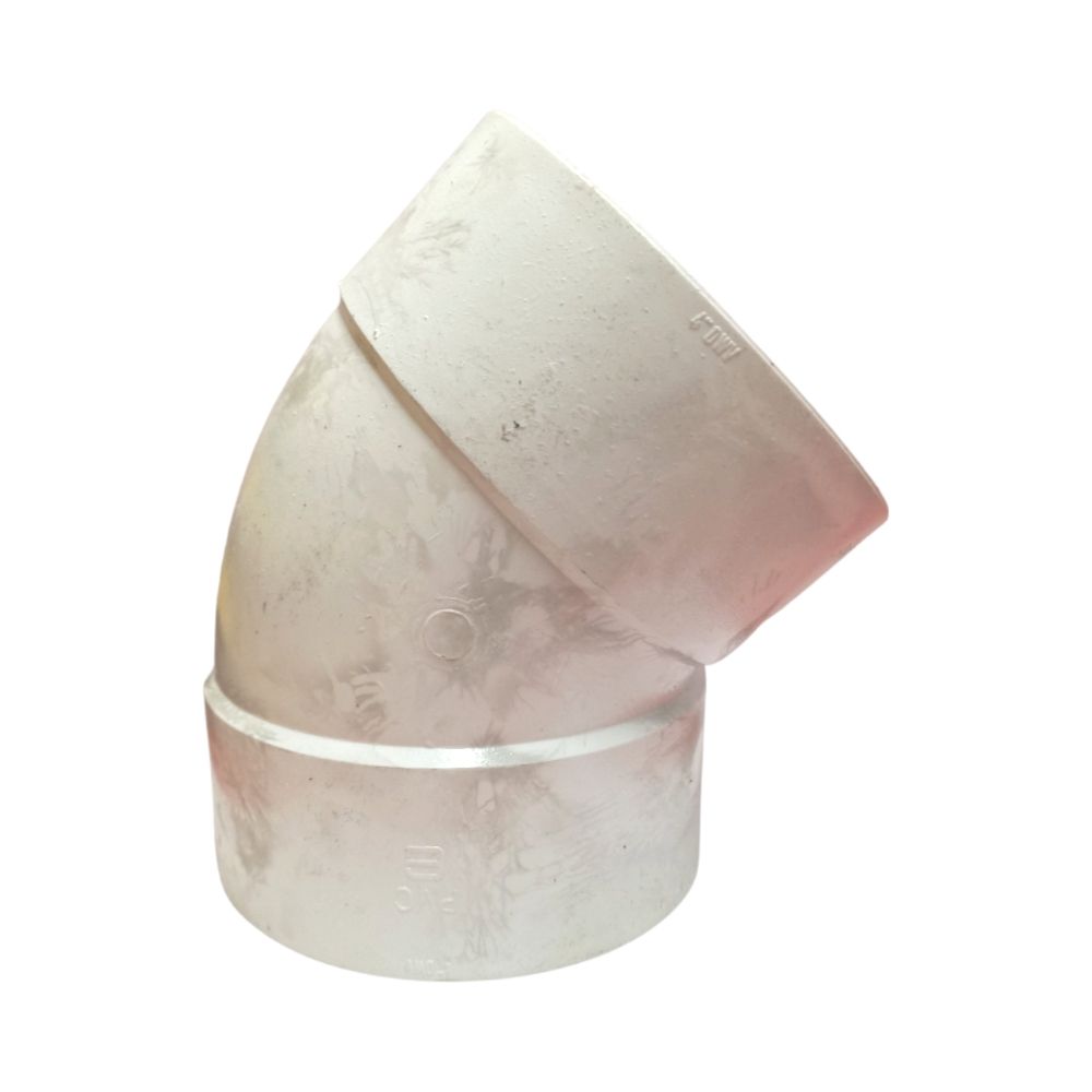 Dwv 45 Degree Bend 4 In