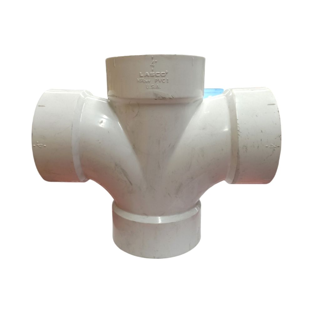 Dwv Sanitary Cross 4 In