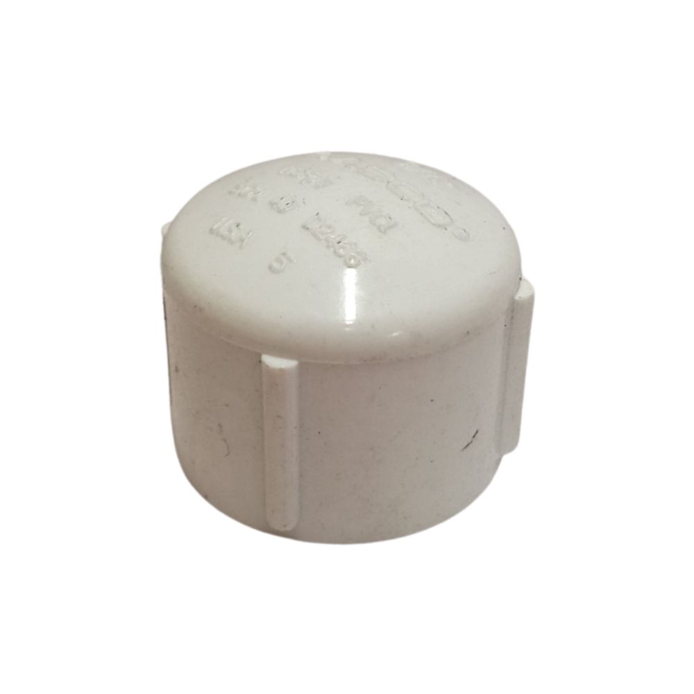 Schedule 40 Threaded End Cap 3/4 In
